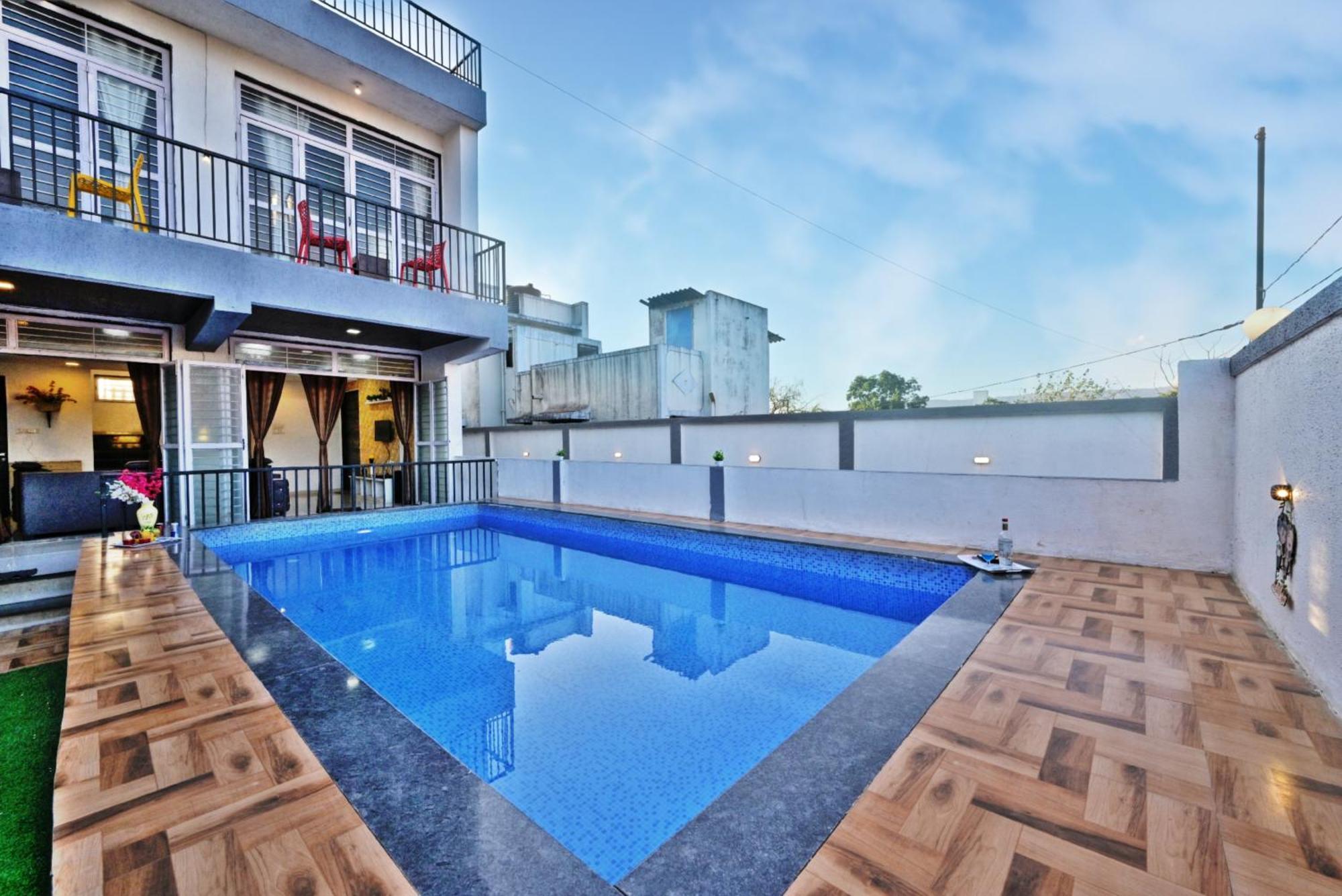 Ll Empyrean Stay Ll 4Bhk Ll Ac Ll Pool Ll Mystical Stone Villa Ll Lonavala Exterior foto