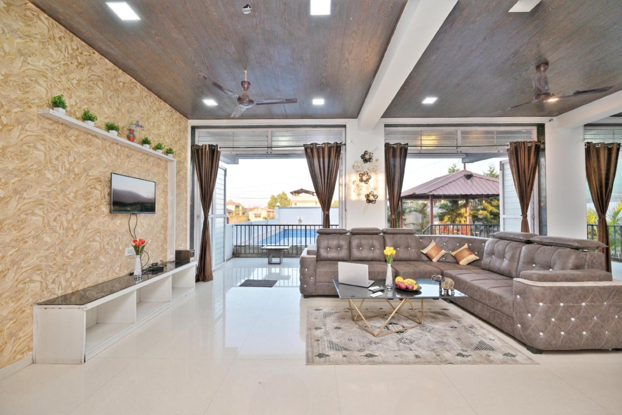 Ll Empyrean Stay Ll 4Bhk Ll Ac Ll Pool Ll Mystical Stone Villa Ll Lonavala Exterior foto