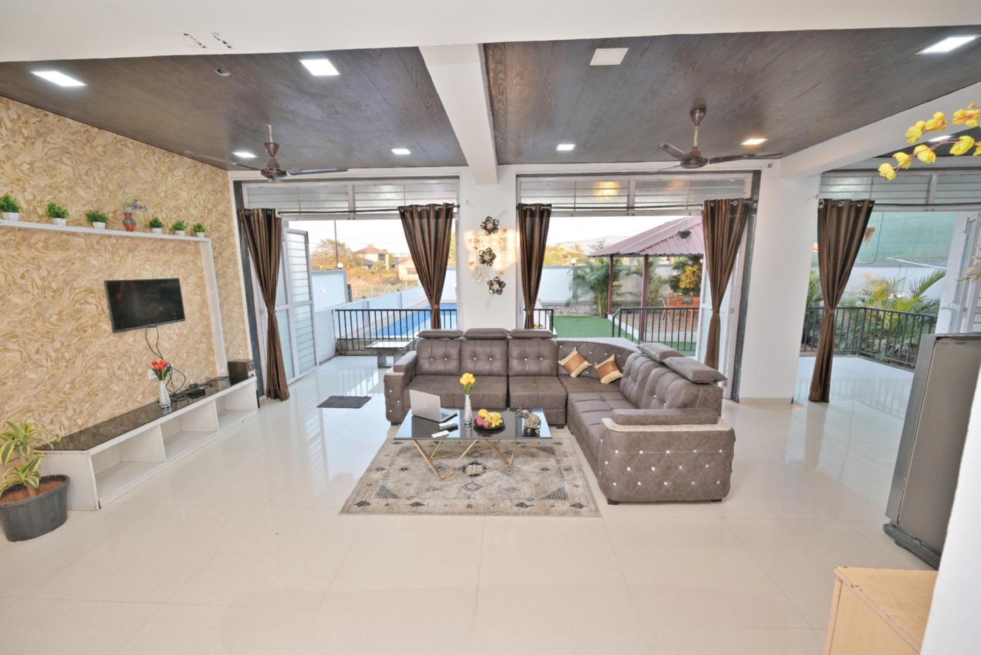 Ll Empyrean Stay Ll 4Bhk Ll Ac Ll Pool Ll Mystical Stone Villa Ll Lonavala Exterior foto