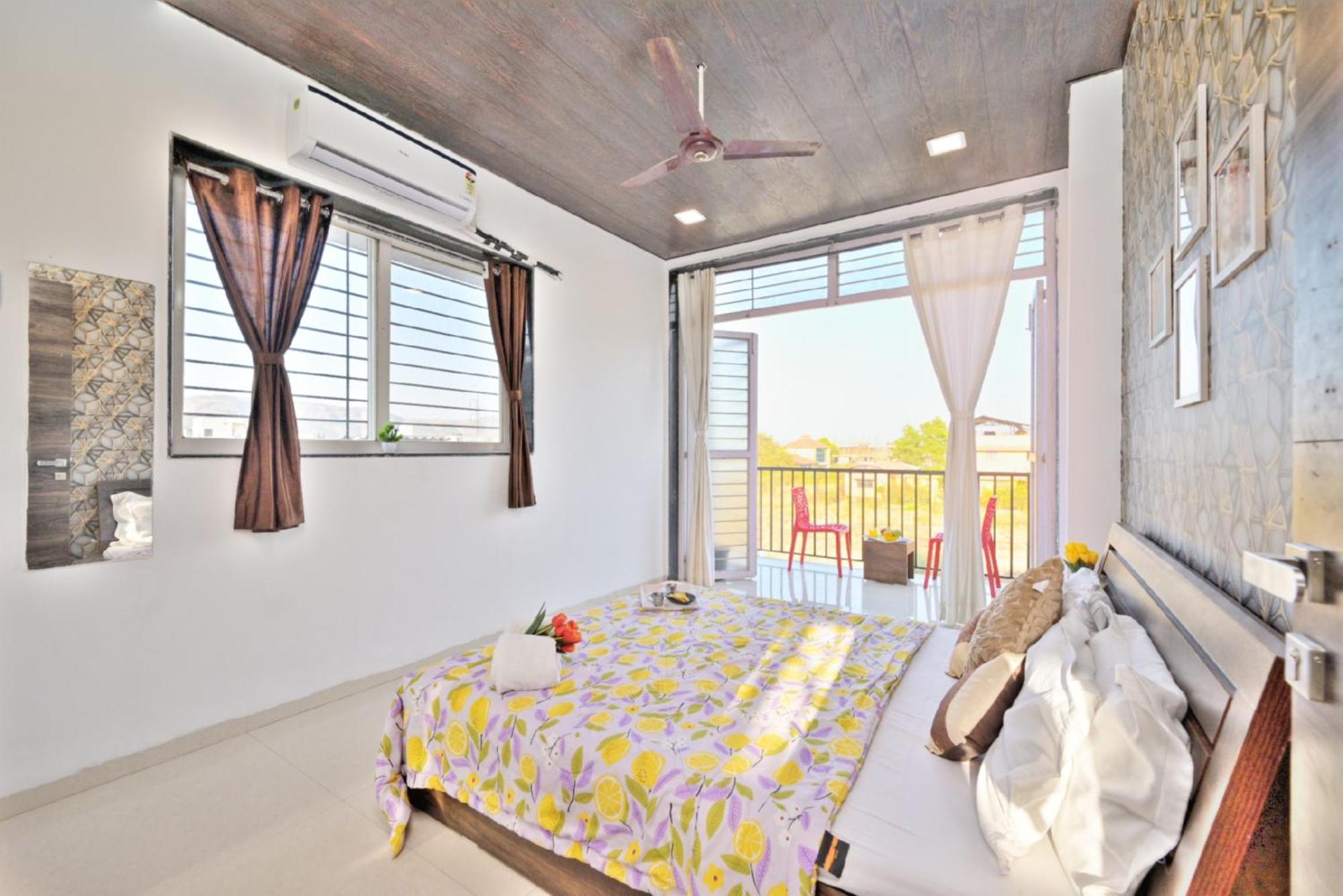 Ll Empyrean Stay Ll 4Bhk Ll Ac Ll Pool Ll Mystical Stone Villa Ll Lonavala Exterior foto